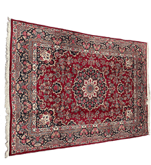 Persian Mashad Tribal Wool Rug 357 x 250 cm (11.71 x 8.20 ft)