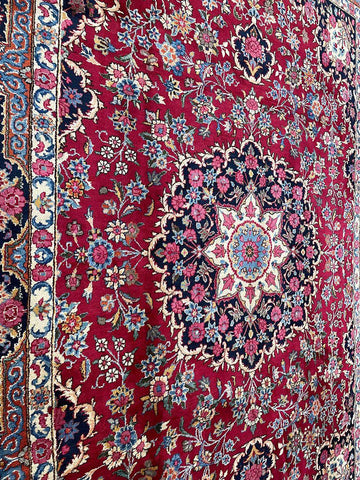 Persian Mashad Tribal Rug 357 x 250 cm (11.71 x 8.20 ft)