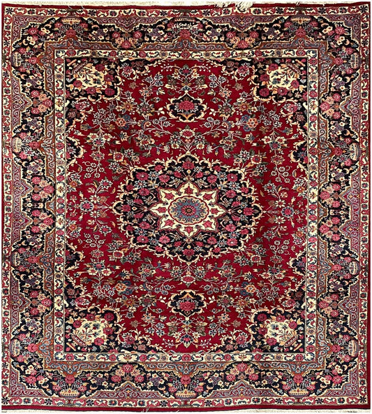 Persian Mashad Tribal Wool Rug 357 x 250 cm (11.71 x 8.20 ft)