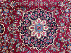 Persian Mashad Tribal Wool Rug 357 x 250 cm (11.71 x 8.20 ft)