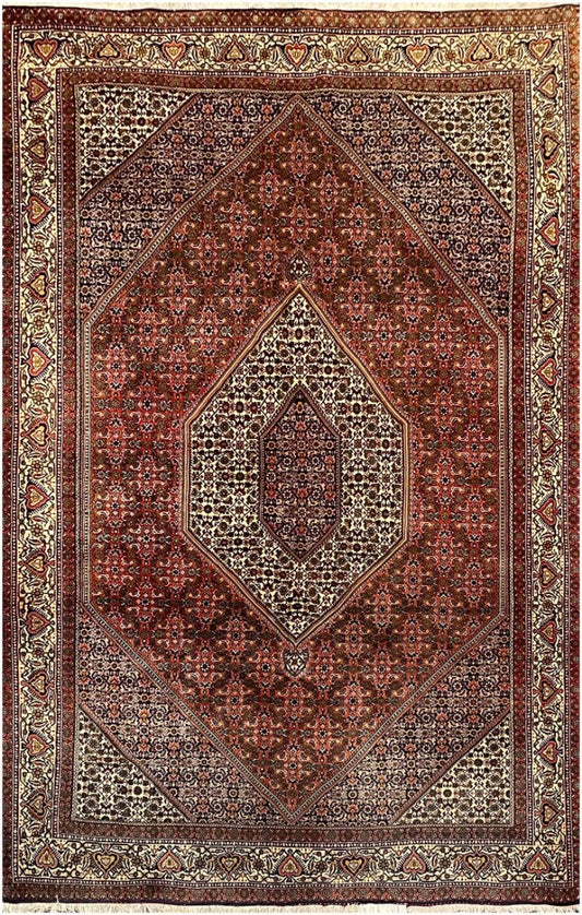 Persian Bidjar Tribal Wool Rug 310 x 205 cm (10.17 x 6.73 ft)