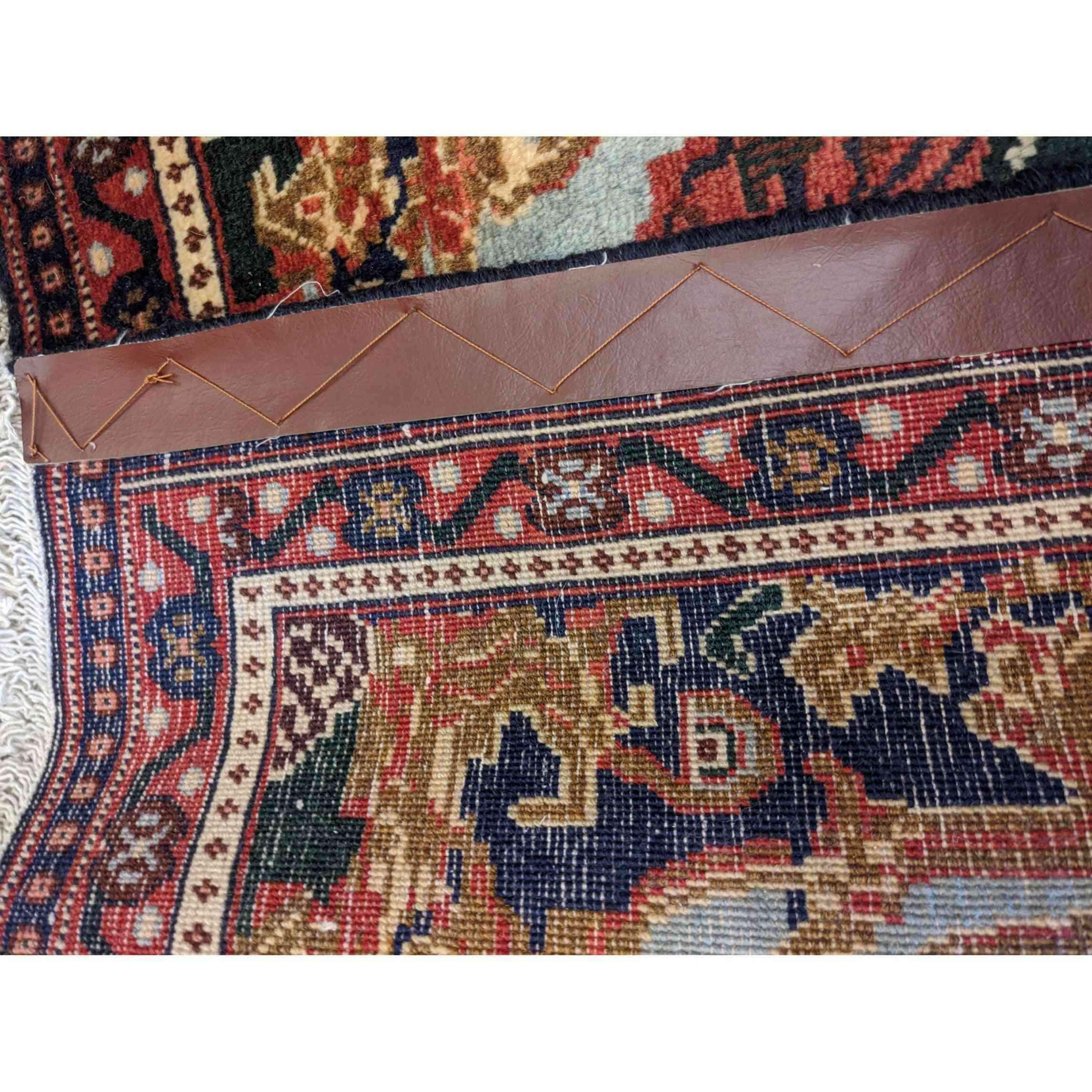 78 x 54 cm Persian senneh Traditional Magenta Small Rug - Rugmaster