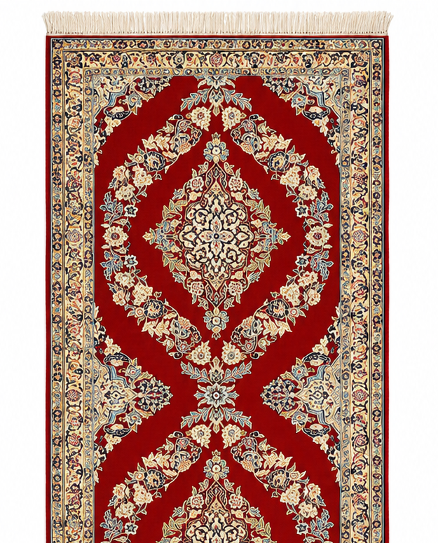 Fine Nain Silk & Wool Runner 390 x 90 cm (12.80 x 2.95 ft)