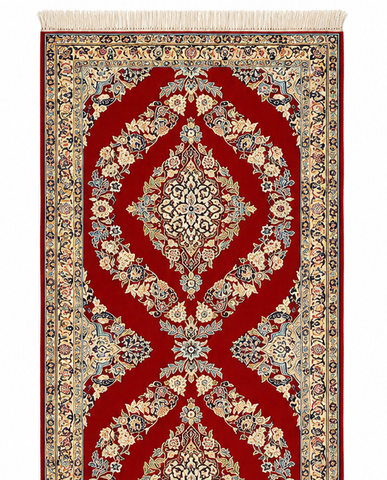 Fine Nain Silk & Wool Runner 390 x 90 cm (12.80 x 2.95 ft)