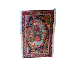80 x 50 cm Persian Seana Traditional Red Small Rug - Rugmaster