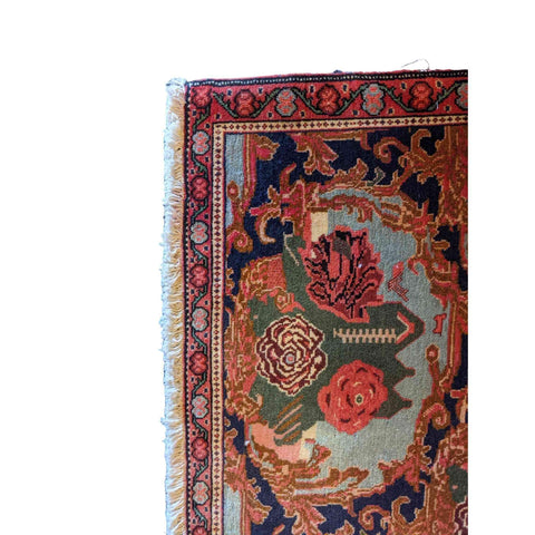 80 x 50 cm Persian Seana Traditional Red Small Rug - Rugmaster