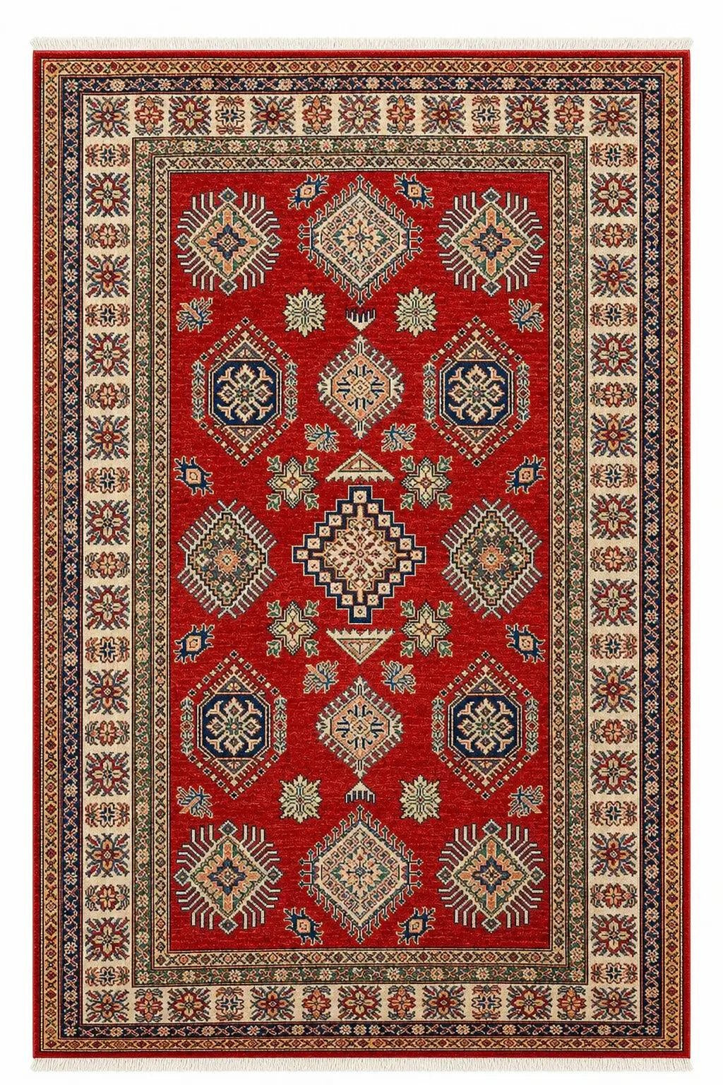 Kazak Rug 214 x 135 cm (7.02 x 4.43 ft)