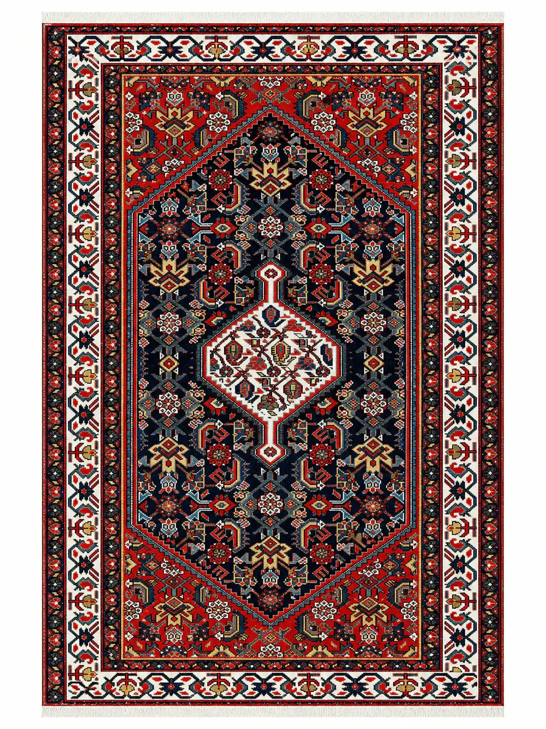 Old Persian Malayer Rug 191 x 130 cm (6.27 x 4.27 ft)