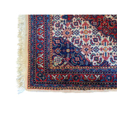 83 x 64 cm saroq joint Tribal Red Small Rug - Rugmaster