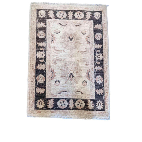 84 x 63 cm Ziegler Antique White Small Rug - Rugoutlet