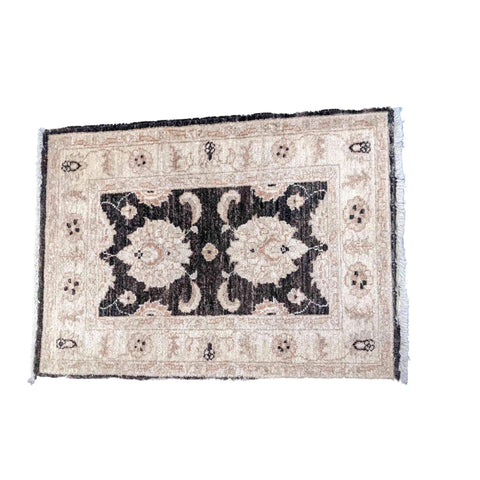 85 x 64 cm Ziegler Antique Beige Small Rug - Rugmaster