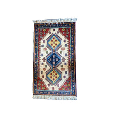 90 x 60 cm Yalameh Tribal Red Rug - Rugoutlet