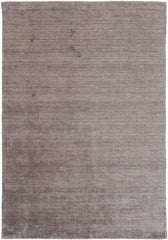 90x60 cm Indian Viscose Brown Rug-Robusto, Ivory - Rugoutlet