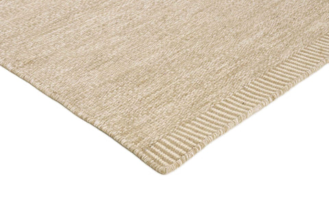 90x60 cm wool Beige Rug-J-96-02, Grey - Rugoutlet
