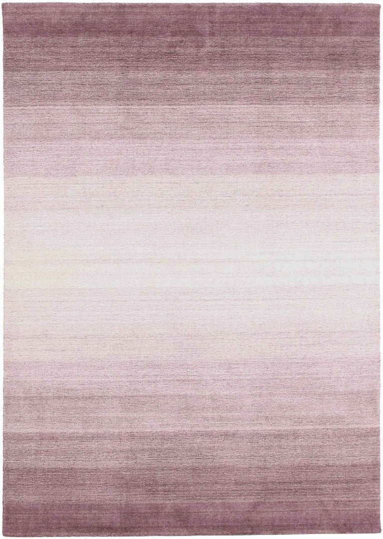 90x60 cm wool/Viscose Red Rug-Porpra, Purple - Rugoutlet