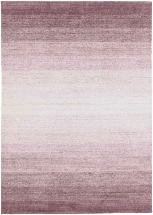 90x60 cm  Indian Wool/Viscose Red Rug-Porpra, Purple