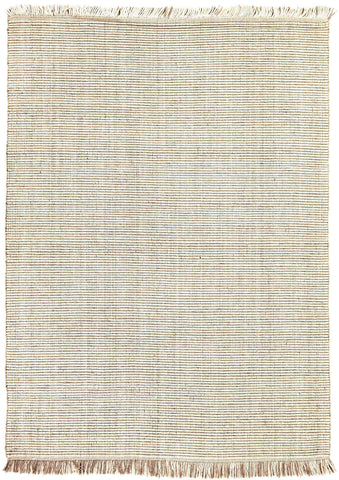 90x60 cm wool multicolour Rug-5971A, Grey White - Rugoutlet