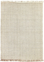 90x90 cm Indian Wool Multicolor Rug-5971A, Grey White - Rugmaster