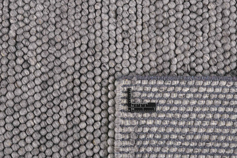 90x60 cm wool multicolour Rug-UD 782, Antracite - Rugoutlet