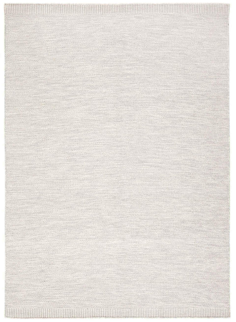 90x60 cm New wool multicolour Rug-J-96-04, Silver - Rugoutlet
