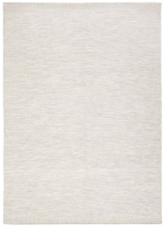 90x60 cm New wool multicolour Rug-J-96-04, Silver - Rugoutlet