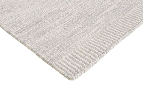 90x60 cm New wool multicolour Rug-J-96-04, Silver - Rugoutlet