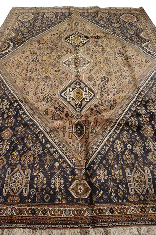 Qashqai Tribal Wool Rug 330 x 230 cm (10.83 x 7.55 ft)