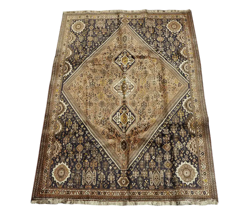 Qashqai Tribal Wool Rug 330 x 230 cm (10.83 x 7.55 ft)