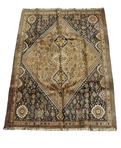 Qashqai Tribal Wool Rug 330 x 230 cm (10.83 x 7.55 ft)
