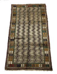 Persian Yalameh Tribal Wool Rug 306 x 157 cm (10.04 x 5.15 ft)