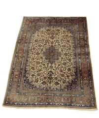 Antique Sarough Mahal Tribal Wool Rug 246 x 346 cm (8.07 x 11.35 ft)