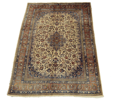 Antique Sarough Mahal Tribal Wool Rug 246 x 346 cm (8.07 x 11.35 ft)