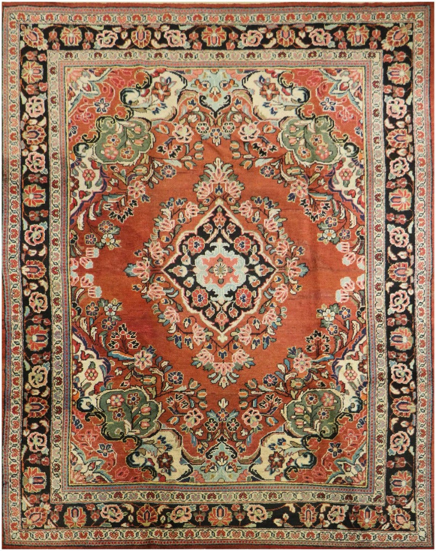 Sarouk Mahal Tribal Wool Rug 212 x 306 cm (6.96 x 10.04 ft)