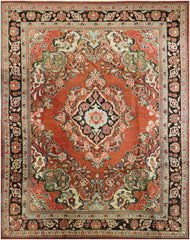 Sarouk Mahal Tribal Wool Rug 212 x 306 cm (6.96 x 10.04 ft)