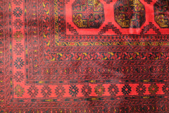 Afghan Tribal Wool Rug 350 x 257 cm (11.48 x 8.43 ft)