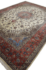 Tabriz Tribal Wool Rug 370 x 275 cm (12.14 x 9.02 ft)