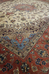 Tabriz Tribal Wool Rug 370 x 275 cm (12.14 x 9.02 ft)