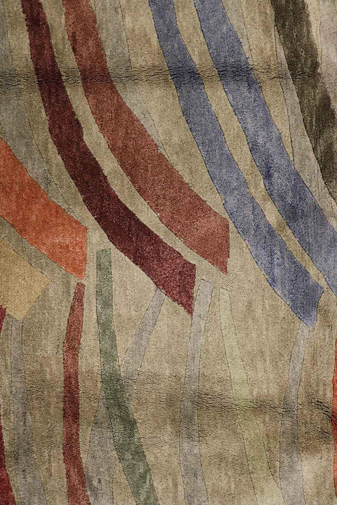 244x305 cm Modern Gabbeh Wool Rugs Handmade Multi Color - Rugoutlet