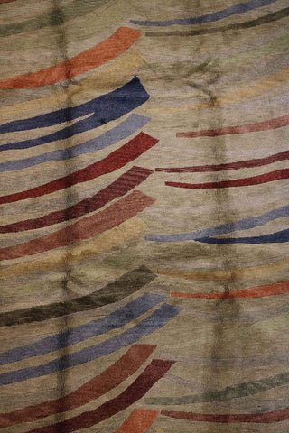 244x305 cm Modern Gabbeh Wool Rugs Handmade Multi Color - Rugoutlet