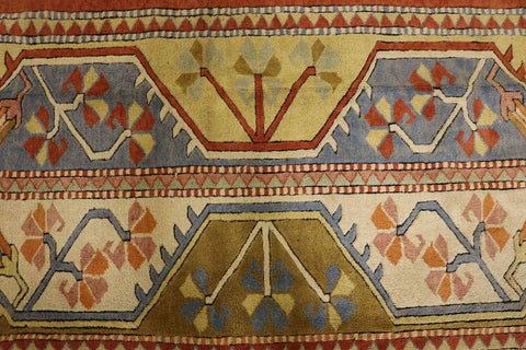 Fine Kazak Sumak Handmade 268 x 167 cm (8.79 x 5.48 ft) – Design 2