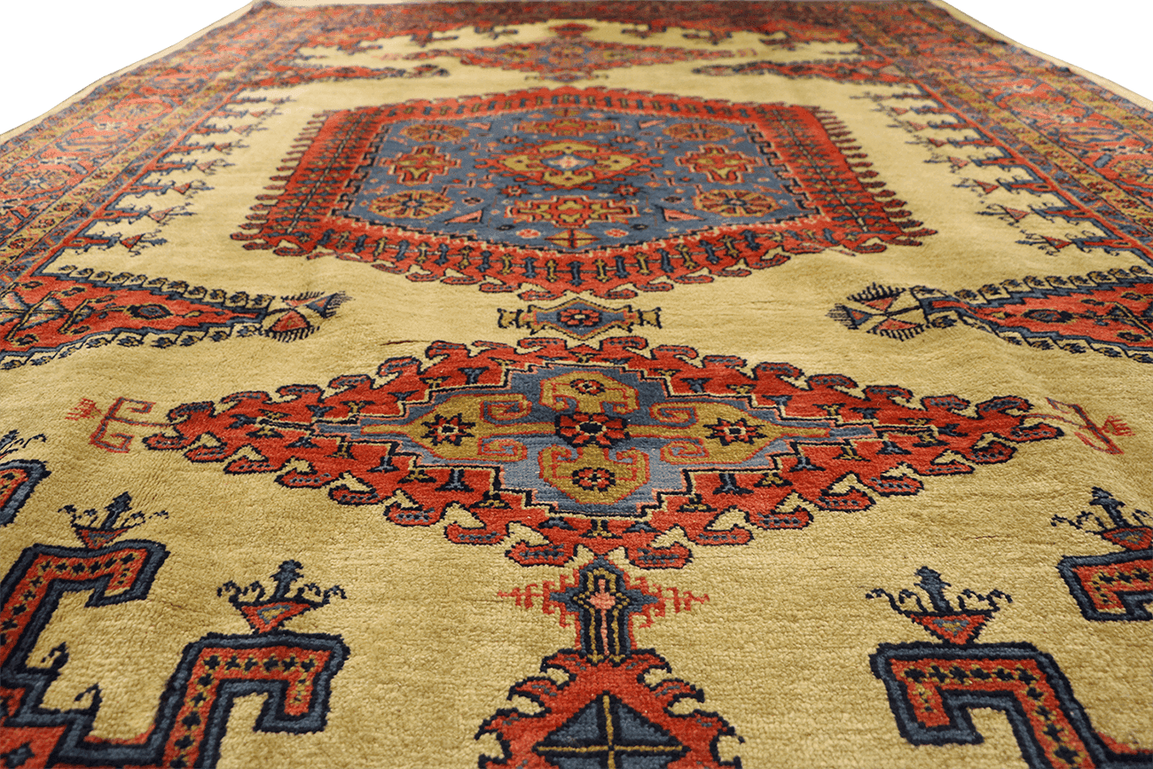 357x257 cm Persian Sarouk wool rug - Rugoutlet