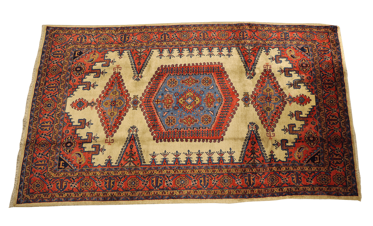 357x257 cm Persian Sarouk wool rug - Rugoutlet