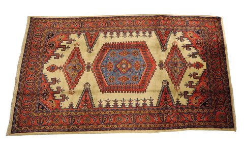 357x257 cm Persian Sarouk wool rug - Rugoutlet