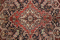 340x250 cm Heriz Tribal Wool Rug Handmade Red - Rugoutlet