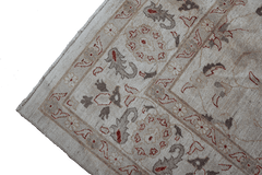 317x247 cm Ziegler Tribal Wool Rug Handmade Beige - Rugoutlet