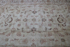 317x247 cm Ziegler Tribal Wool Rug Handmade Beige - Rugoutlet