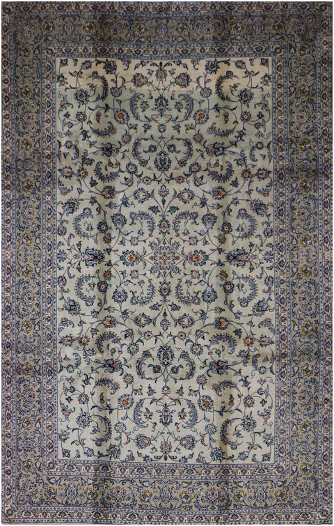 364x260 cm Persian Kashan wool rug - Rugoutlet