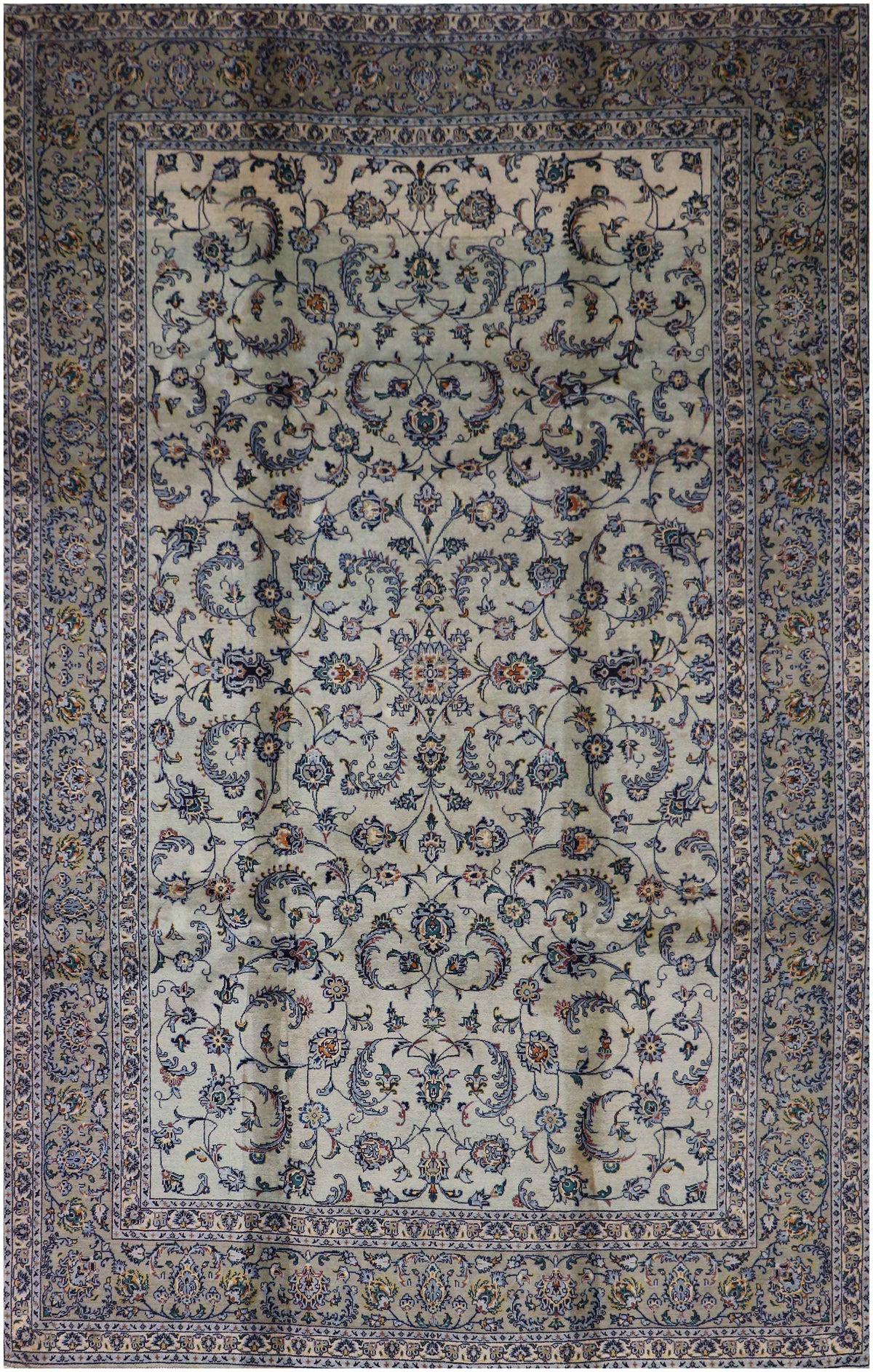 364x260 cm Persian Kashan wool rug - Rugoutlet