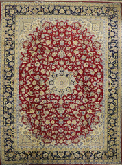 Persian Ishfahan Rug 430 x 308 cm (14.11 x 10.10 ft)