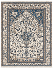 Persian Isfahan Floral Rug 236 x 154 cm (7.74 x 5.05 ft)